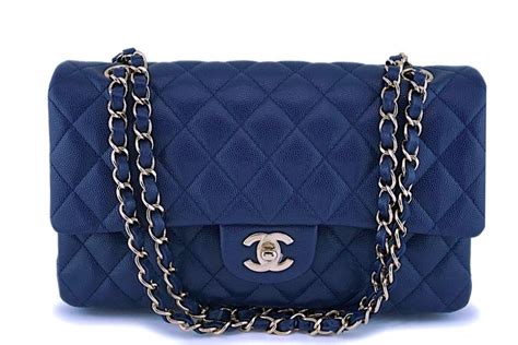 navy chanel bag|chanel flap bag new.